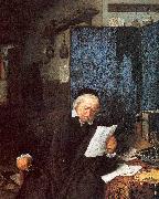 Ostade, Adriaen van Lawyer in his Study oil painting artist